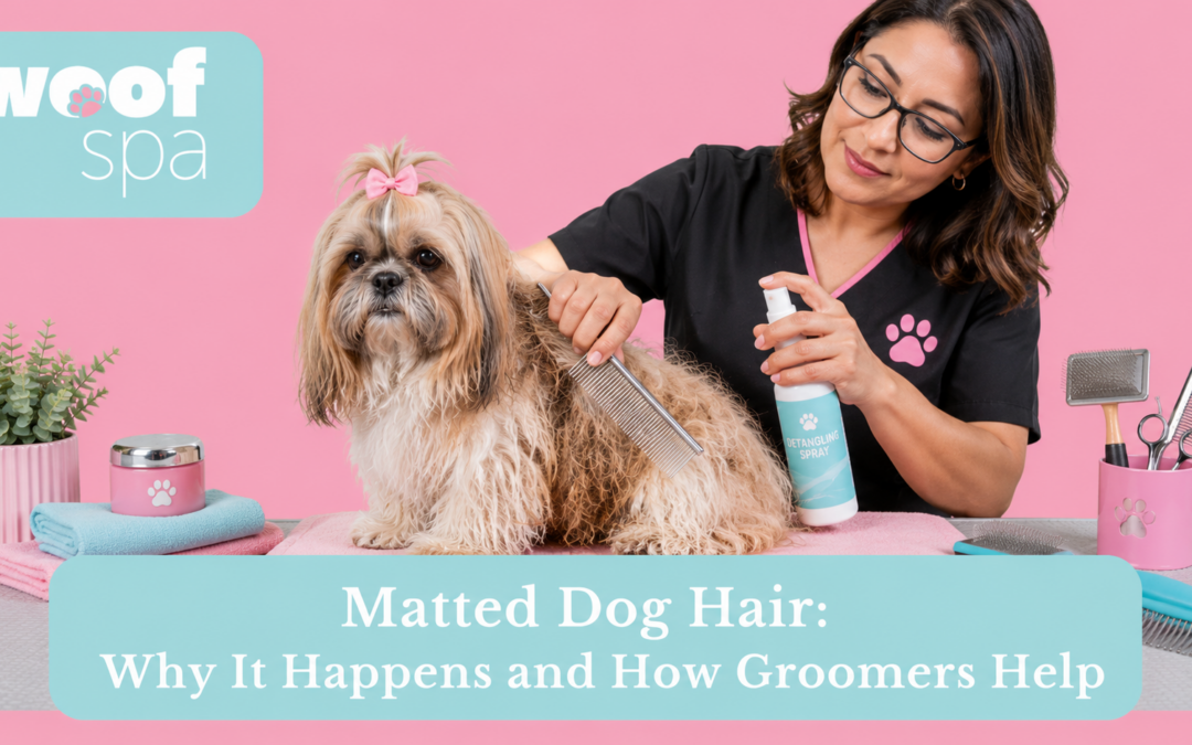 Matted Dog Hair: Why It Happens and How Groomers Help